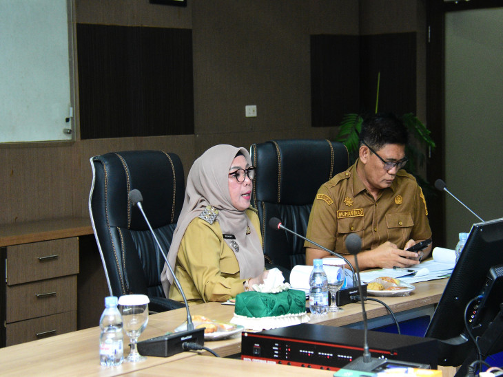 Wakil Bupati Misharti Pimpin Evaluasi Realisasi Fisik dan Keuangan Bulan April 2026