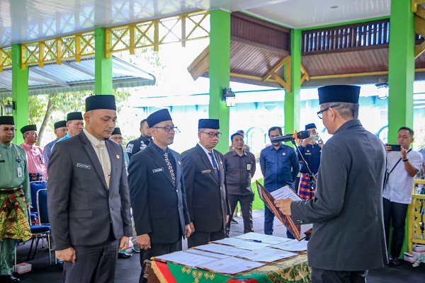 Sekdako  Lantik Tiga Pejabat Tinggi Pratama, Dua Kadis, Satu Staf Ahli...