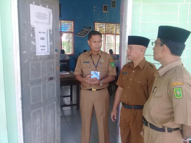 Siswa SMK Negeri 1 Rambah-Rohul Mulai Melaksanakan UNBK 2018