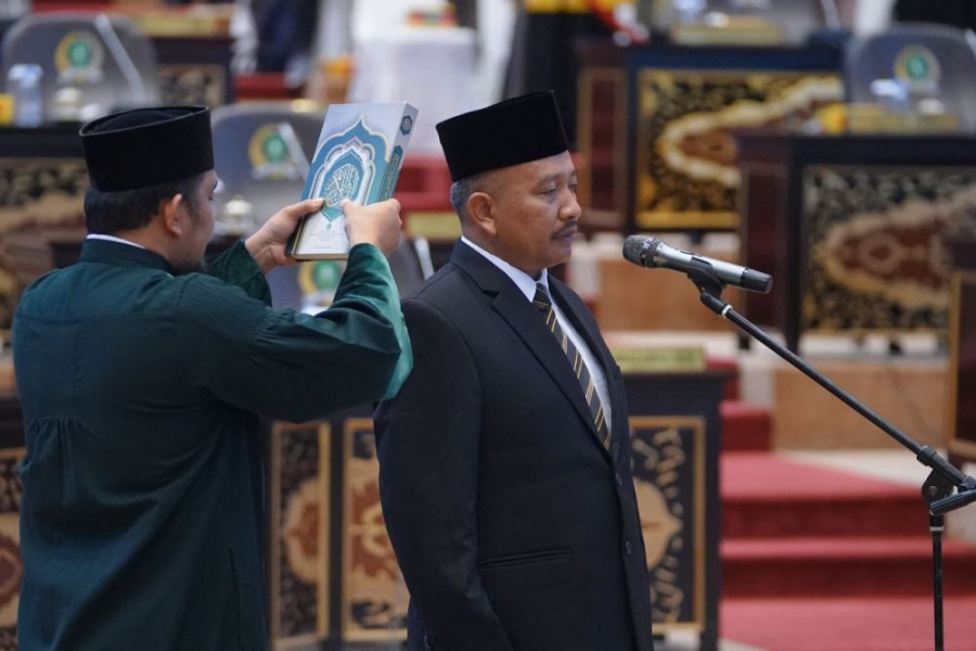 Sehat Abdi Saragih Resmi Dilantik Jadi Anggota DPRD Riau