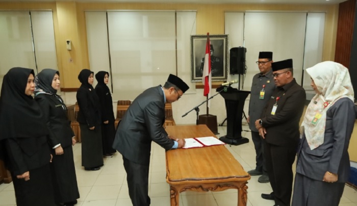 Sekda Siak Lantik 5 Pejabat Fungsional