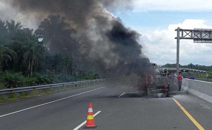 Kecelakaan Kerja di Jalan Tol Pekanbaru-Dumai, Ini Penjelasan Polisi