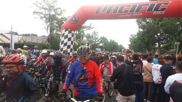 Pemko Ingin Fun Bike LPM Jadi Agenda Tahunan Menyambut Hari Jadi Pekanbaru