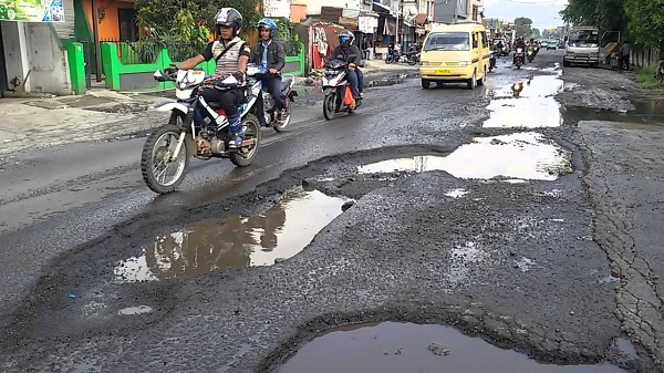 Perbaiki Jalan Rusak, Pemko Pekanbaru Alokasikan Rp6,5 Miliar