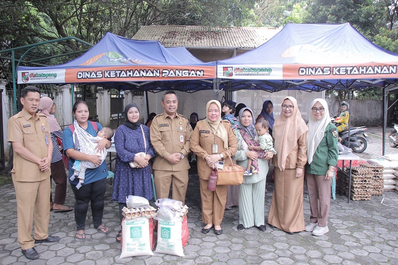 DKP Salurkan Bantuan pada 19 Keluarga Terdampak Stunting
