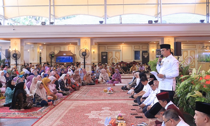 Pj Wali Kota Pekanbaru Silaturahmi dengan Tokoh Masyarakat  dari 15 Kecamatan  Jelang Ramadan