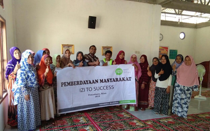 Mentoring Pemasaran dan Jejaring Usaha, Binaan IZI Riau Dilatih Alumni UGM