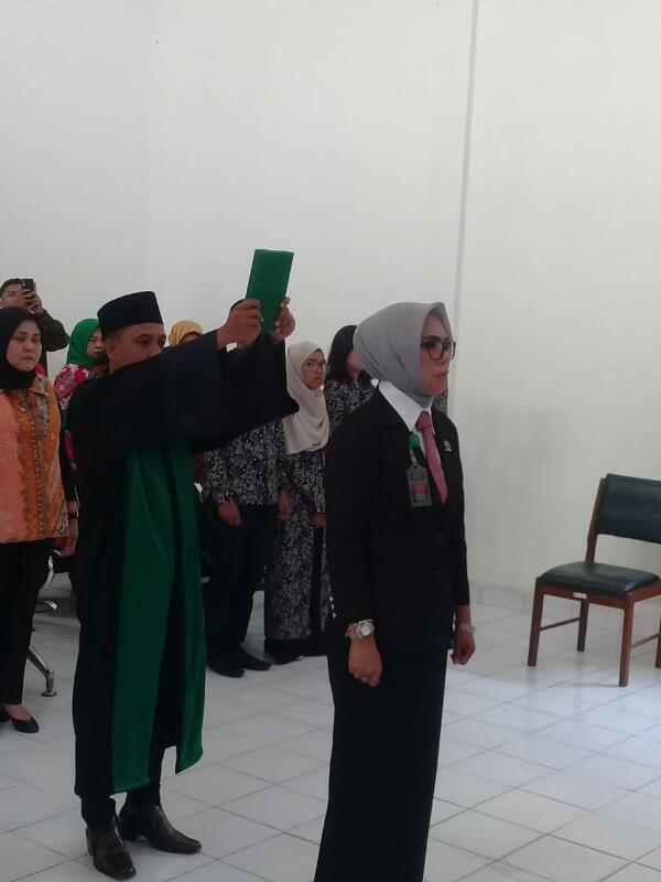 Ketua PN Rohil Lantik Siti Fatimah Sebagai Panitra