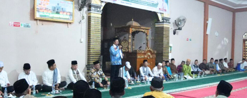 Di  Banjar Guntung, Wakil Bupati Kuansing Ajak Masyarakat Bersinergi dalam Membangun Daerah