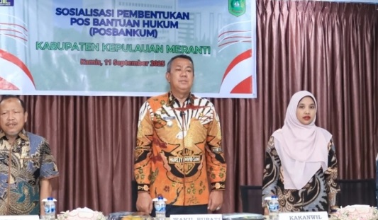 Pemkab  Meranti Bakal Bentuk Pos Bantuan Hukum di Desa