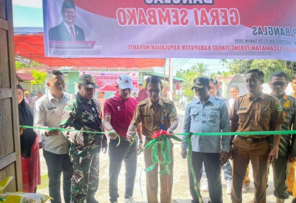 Pertama di Meranti, Koperasi Desa Merah Putih Banglas Resmi Beroperasi