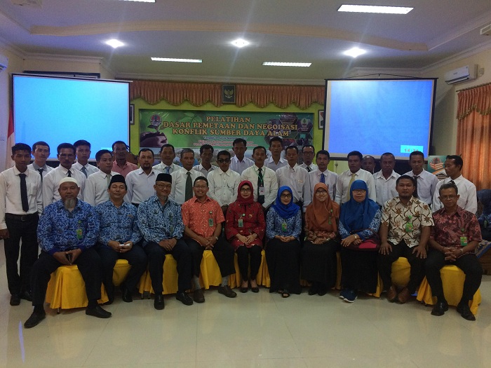Libatkan 11 Desa di Riau, BRG Fasilitasi Pelatihan Dasar Pemetaan dan Negosiasi Konflik SDA