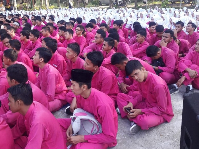 FAN Gelar Sosislisasi Bahaya HIV-Aids di SMAN 1 Mandau