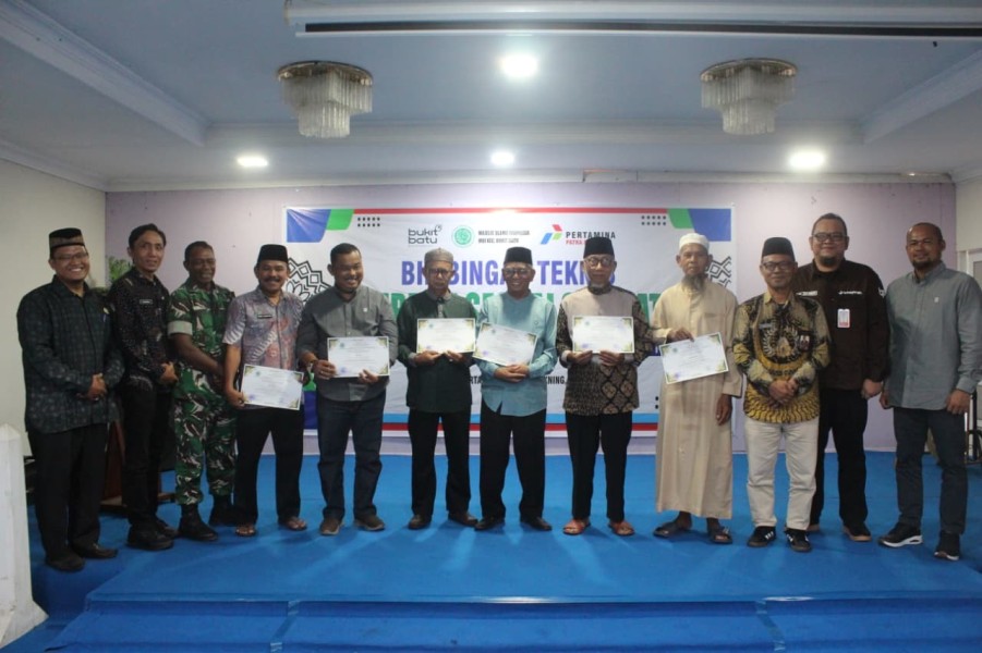 MUI Bukit Batu Bersama PT Pertamina Patra Niaga RU II Sungai Pakning Sukses Gelar Bimtek Qurban Sesuai Syariat