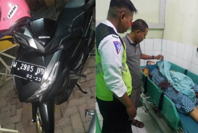 TRAGIS...Gara-gara Hindari Anjing, Ibu dan Anak Malah Tewas Terlindas Truk