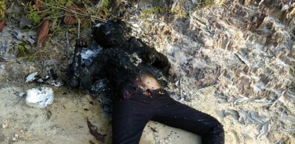 BREAKING NEWS: SADIS, Mayat Perempuan Ditemukan Tewas Dibakar di Rumbai, Begini Kondisinya...