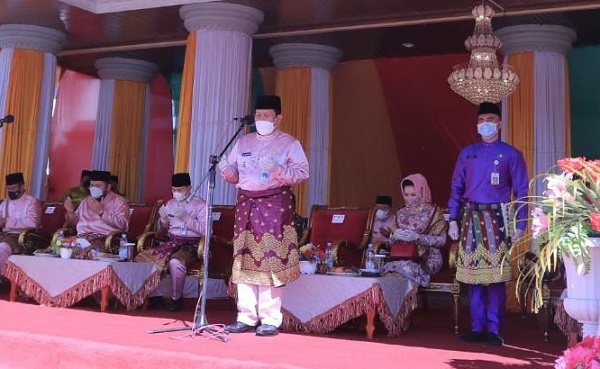 Bupati Tegaskan Komitmen Penanggulangan Covid-19 dan Pemulihan Ekonomi untuk Rohul Maju