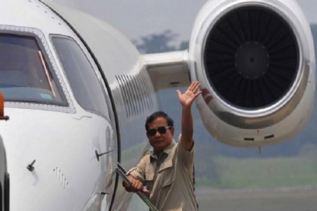 Diam-diam, Prabowo Sudah Terbang ke Singapura untuk Jenguk Ani Yudhoyono
