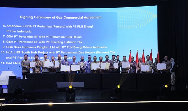 PHR  dan  Pertamina EP Tandatangani Perjanjian Jual Beli Gas hingga 30 BBTUD