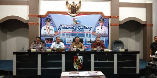 PT Garam Serahkan Aset Gedung pada Pemko Pekanbaru