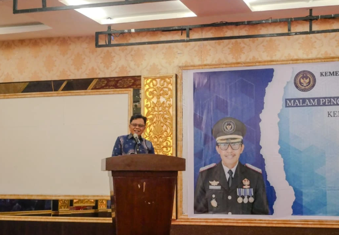 Bupati Asmar Hadiri Sertijab Kalapas Selatpanjang