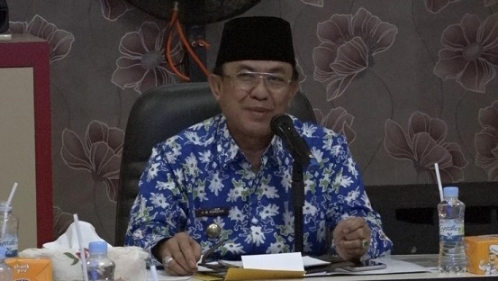 Bupati Inhil HM Wardan  Pimpin  Rapat Program DMIJ Plus Terintegrasi