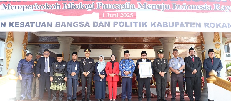 Wabup Syafaruddin Poti Pimpin Upacara Harlah Pancasila