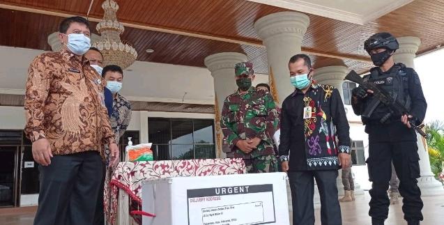 4.480 Dosis Vaksin dari Pemprov Riau Sampai di Rohul