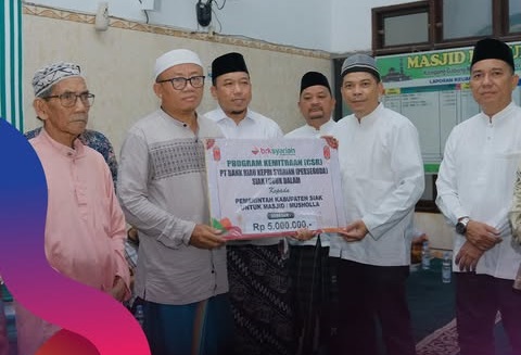Wakil Bupati Siak Safari Ramadan di Masjid Nurul Huda