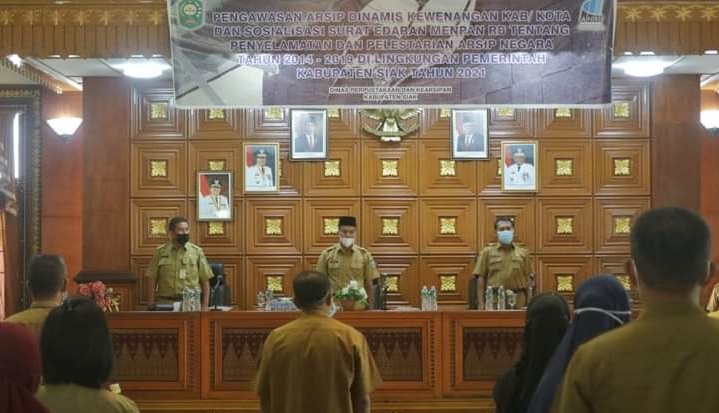 Jamaluddin: Mutu dan Keselamatan Arsip Daerah Siak Harus Ditata dan Dijaga