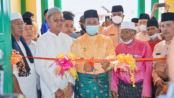 Wakil Bupati Rohil Resmikan Masjid Jami At-Tauhid di Bagan Punak