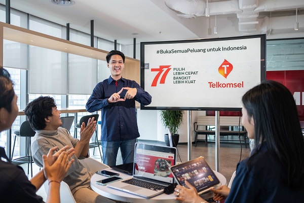 Telkomsel Konsisten #BukaSemuaPeluang untuk Indonesia #PulihLebihCepat dan #BangkitLebihKuat