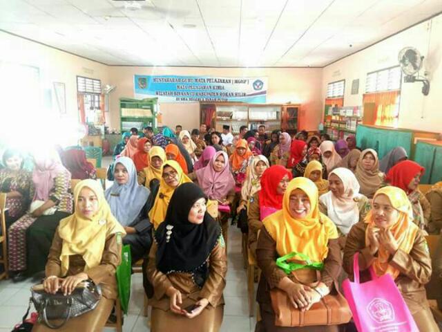 120 Guru di 4 Kecamatan di Rohil Ikuti Bimtek