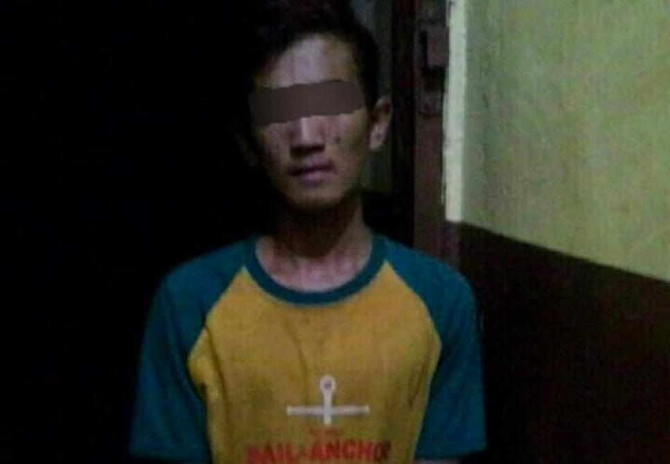 BERKELAHI, Pemuda Inhil Ditebas Pakai Parang, Leher Terluka, Telapak Tangan Nyaris Putus