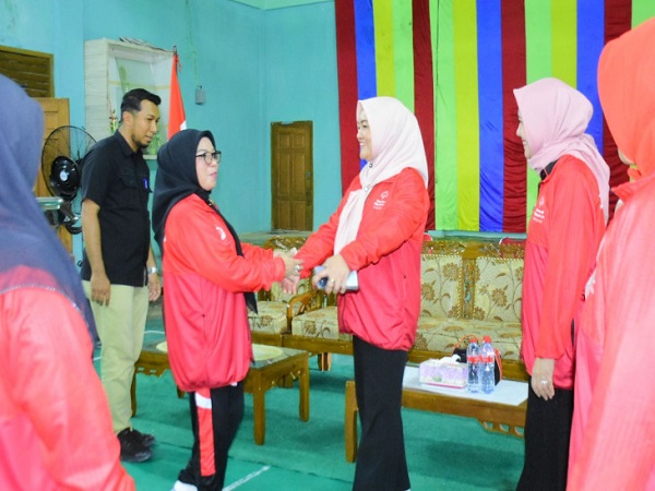Misharti Lepas Delegasi SOlna Kampar Ke Ajang Internasional SOAP 2025