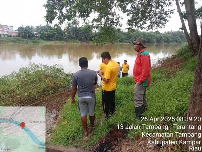 Lansia Asal Palung Raya Dilaporkan Hilang di Sungai Kampar