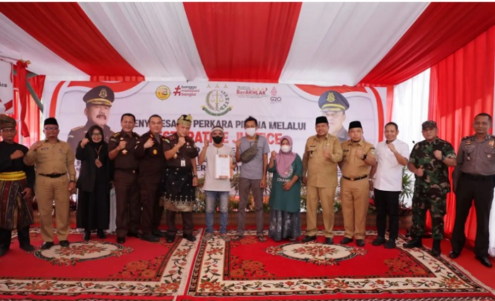 Kajati Riau dan Bupati Siak Resmikan Rumah Restorative Justice di Mempura