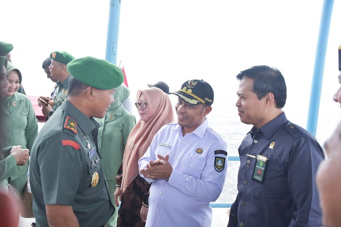 Wabup Bengkalis Sambut Kedatangan Danrem 031/Wira Bima Brigjen TNI Sugiyono