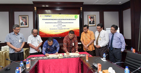 Giliran Pemkab Meranti Jalin Kerjasama Non Tunai Bersama Bank Riau Kepri