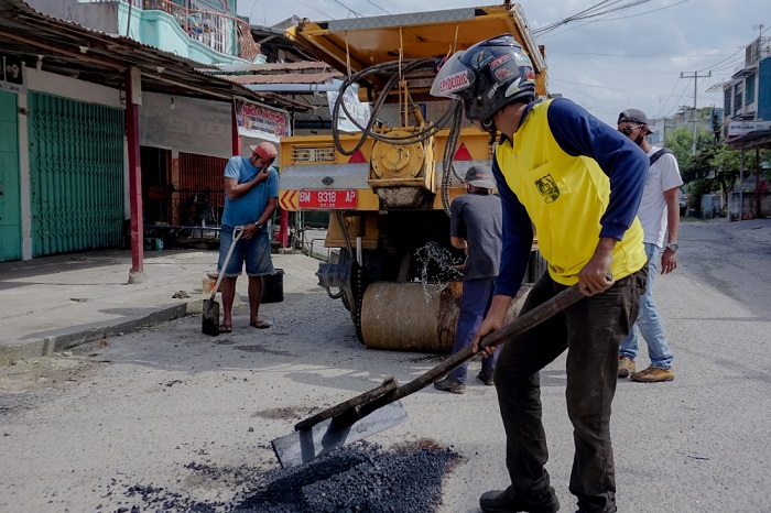 Ruas Jalan dan Kawasan Permukiman di Kota Pekanbaru Dibenahi