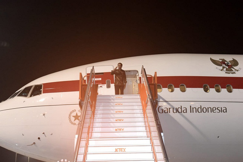 Usai dari Dubai, Presiden Jokowi Kembali ke Indonesia