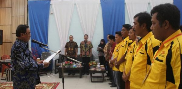 Bupati Inhil Kukuhkan 40 Kelompok Informasi Masyarakat  Indragiri Hilir