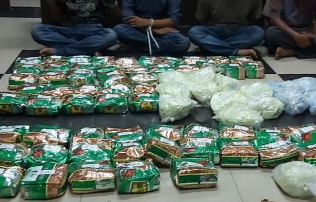 Busyet! Diselundupkan dalam Ban Mobil, BNN  Sita 81 Kg Sabu dari Malaysia, 1 Pelaku Tewas Ditembak