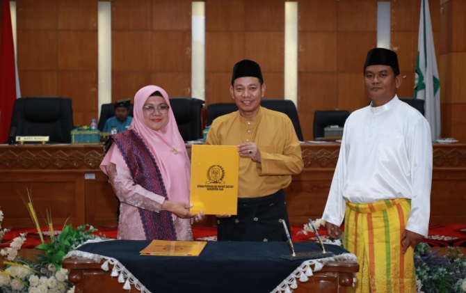 Bupati Siak Sampaikan Ranperda RPJMD 2025–2029