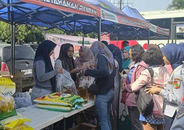 DKP Gelar GPM di Jalan Abimayu Simpang Tiga