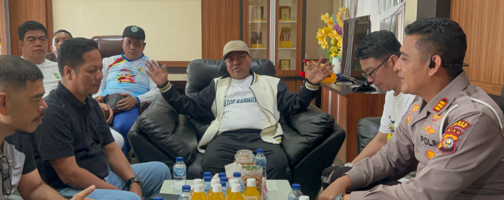 Alhamdulillah Bupati Kuansing Baik-baik Saja pasca Kecelakaan di Jake