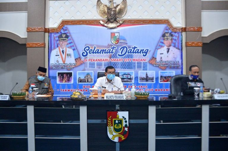 Wako Pekanbaru Gesa Penerbitan Perwako New Normal