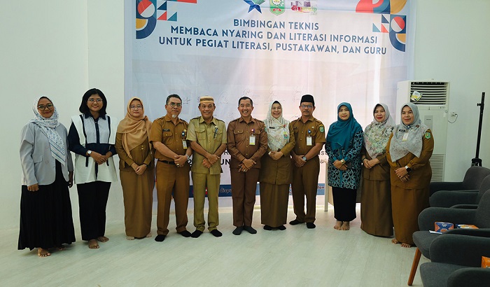 Pj. Sekda Buka Kegiatan Bimtek Literasi UntukPustakawan dan Guru