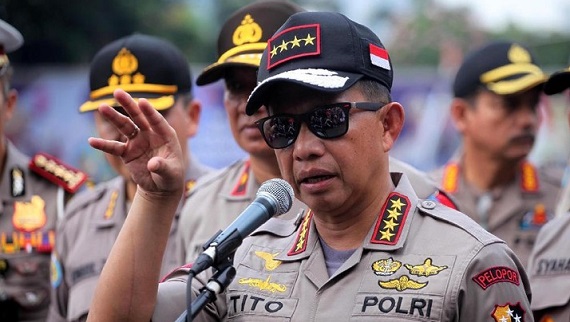 Di Depan DPD RI, Kapolri Tito Bilang Jatuhkan Pemerintahan yang Sah dengan People Power Dikategorikan Makar