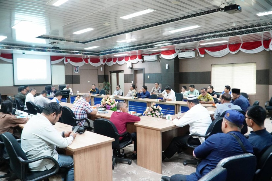 Pemkab Kampar Gelar Rakor Pengamanan dan Pengendalian Lalu Lintas Nataru 2025/2026